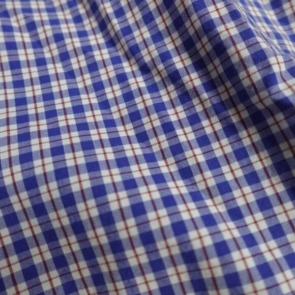 Polo Ralph Lauren Shirt 2XL Blue Plaid Short Sleeve Button Down - Picture 2 of 6